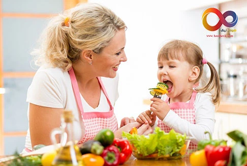 نکات رفتاری در تغذیه کودک