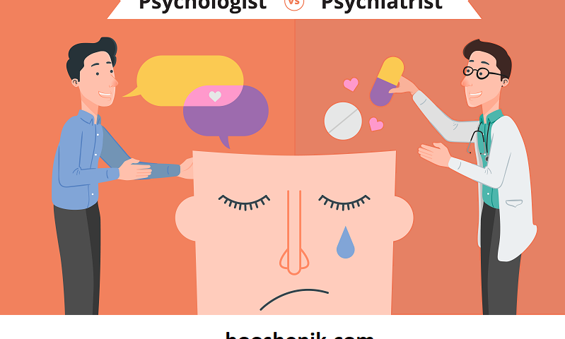 تفاوت روانشناس با روانپزشک